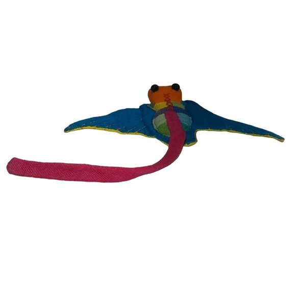 Barbara Sansoni Plush Stingray Original Handwoven Hank Dyed Sri Lanka - Picture 5 of 11